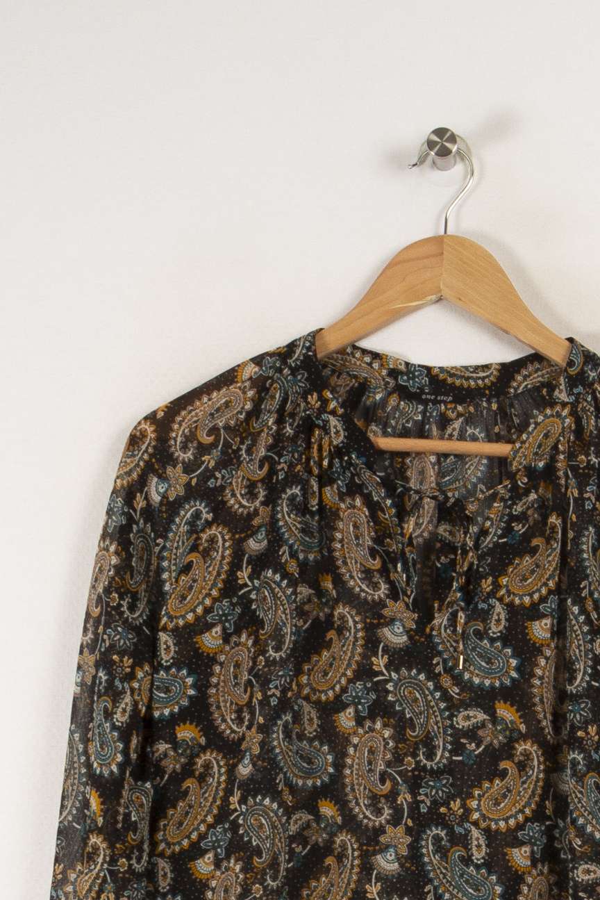 Blouse à motifs - Taille XS/34