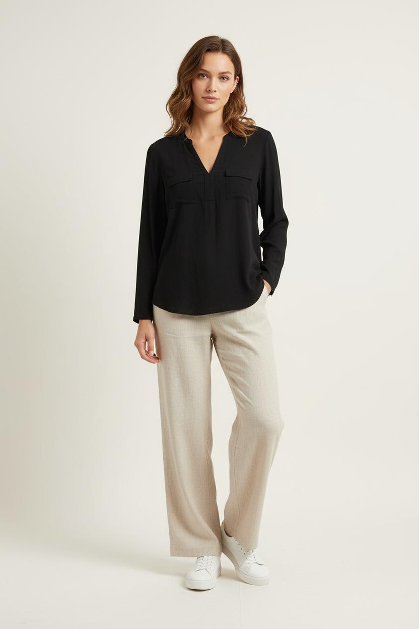 Blouse Noire - Taille M/38 de la marque Maison 123 | PARAD27382 - Vendu par Paradigme - Image 1
