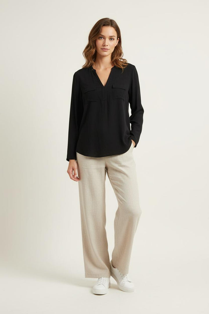 Blouse Noire - Taille M/38 de la marque Maison 123 | PARAD27382 - Vendu par Paradigme - Image 1