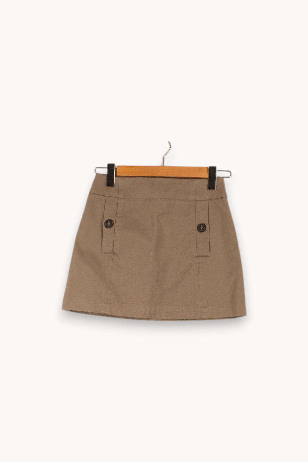 Jupe grise de la marque Comptoir des Cotonniers | PARAD27387 - Vendu par Paradigme - Image 2
