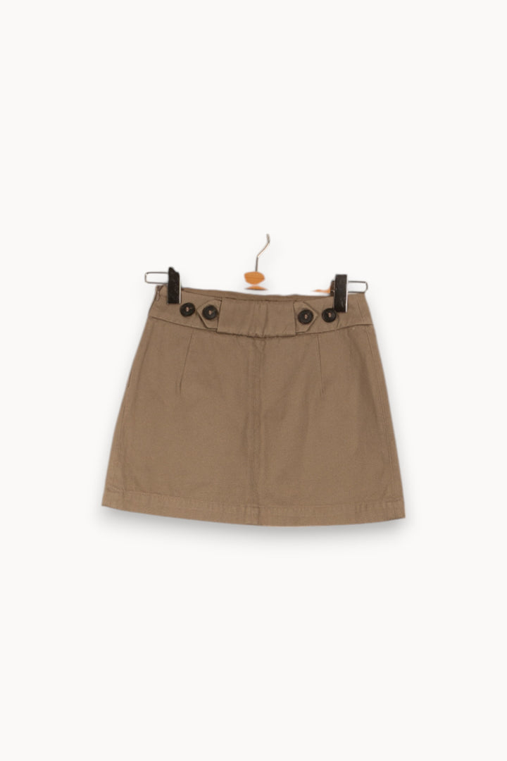 Jupe grise de la marque Comptoir des Cotonniers | PARAD27387 - Vendu par Paradigme - Image 3