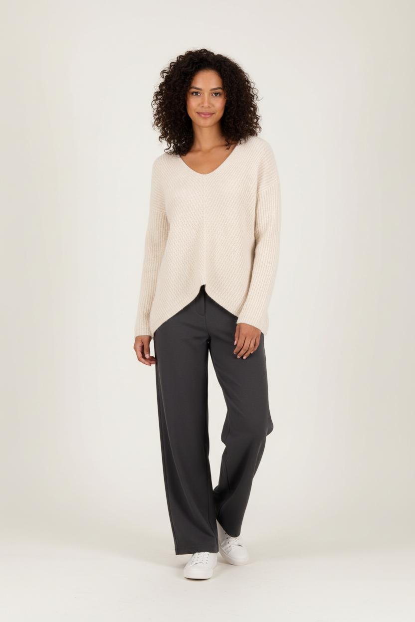 Pull Blanc - Taille XS/34 de la marque Galeries Lafayette | PARAD27422 - Vendu par Paradigme - Image 1