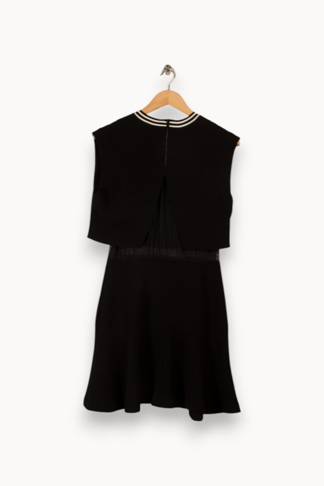 Robe noire de la marque Sandro | PARAD27429 - Vendu par Paradigme - Image 2