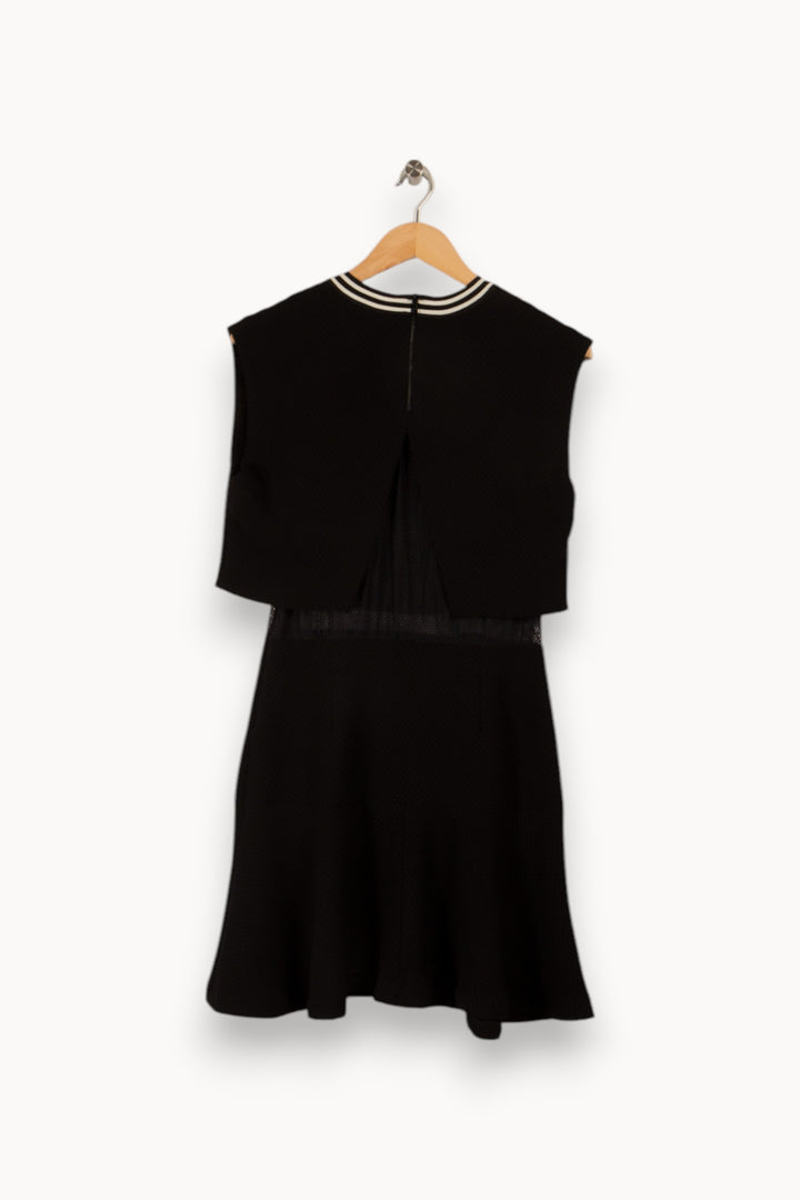 Robe noire de la marque Sandro | PARAD27429 - Vendu par Paradigme - Image 2