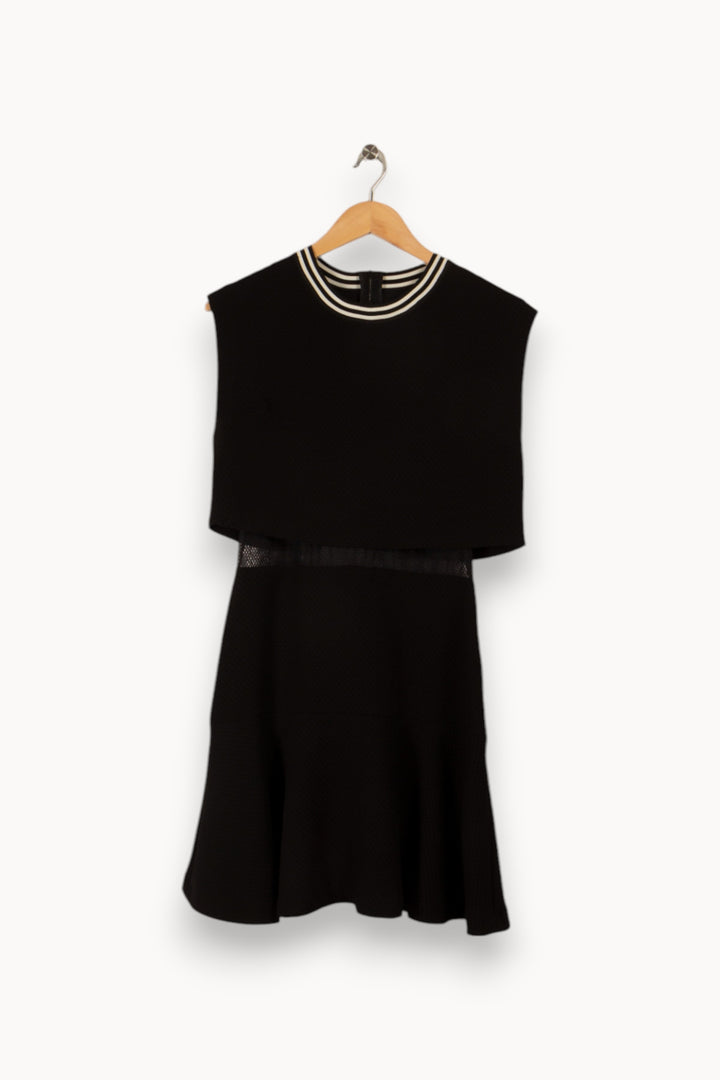 Robe noire de la marque Sandro | PARAD27429 - Vendu par Paradigme - Image 3