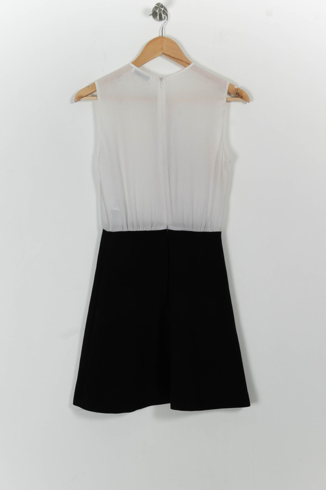 Robe Courte Blanche et Noire - Taille S/36 de la marque Sandro | PARAD27441 - Vendu par Paradigme - Image 4