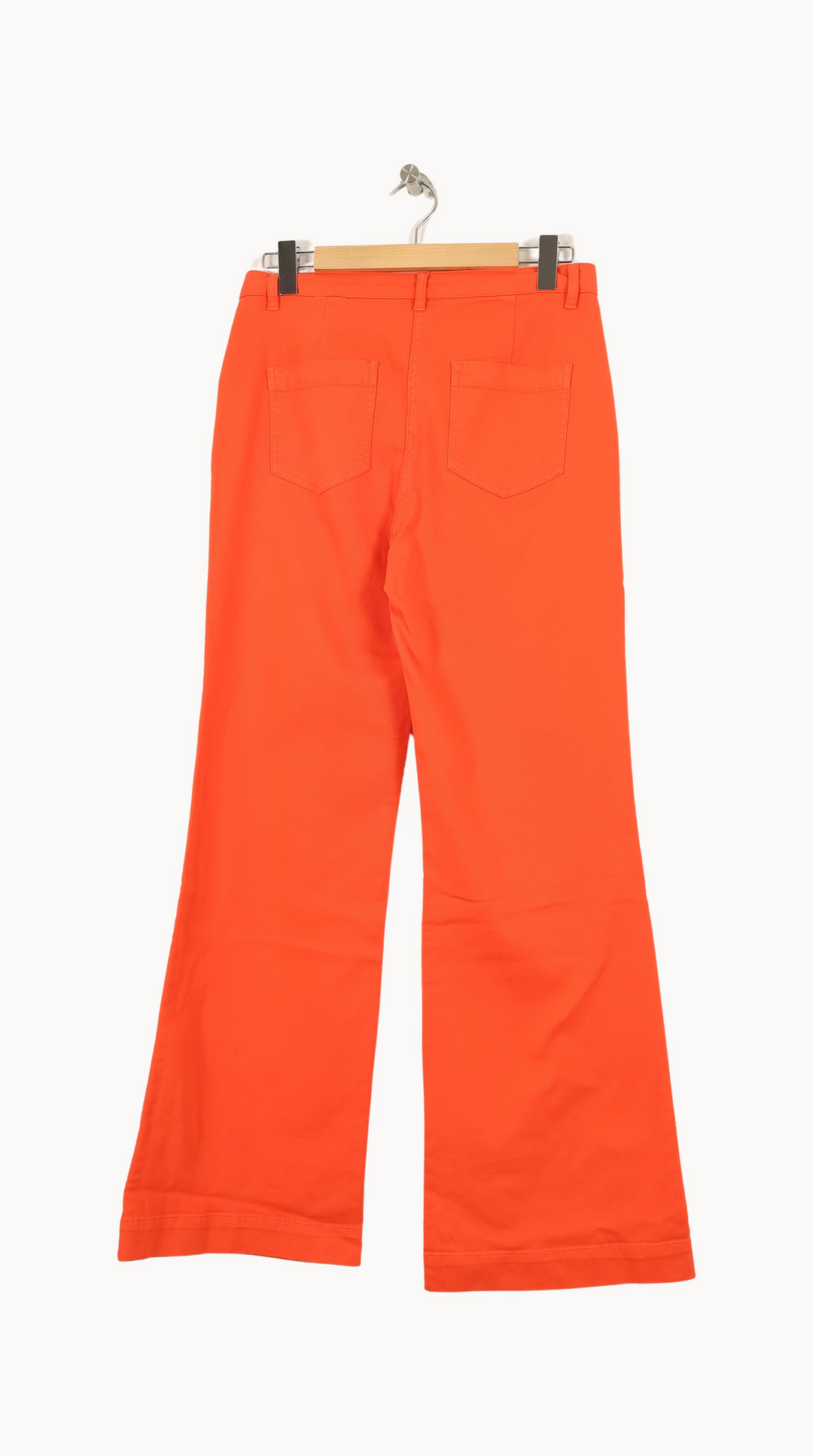 Pantalon Évasé Orange - Taille L/40 de la marque Caroll | PARAD27443 - Vendu par Paradigme - Image 4