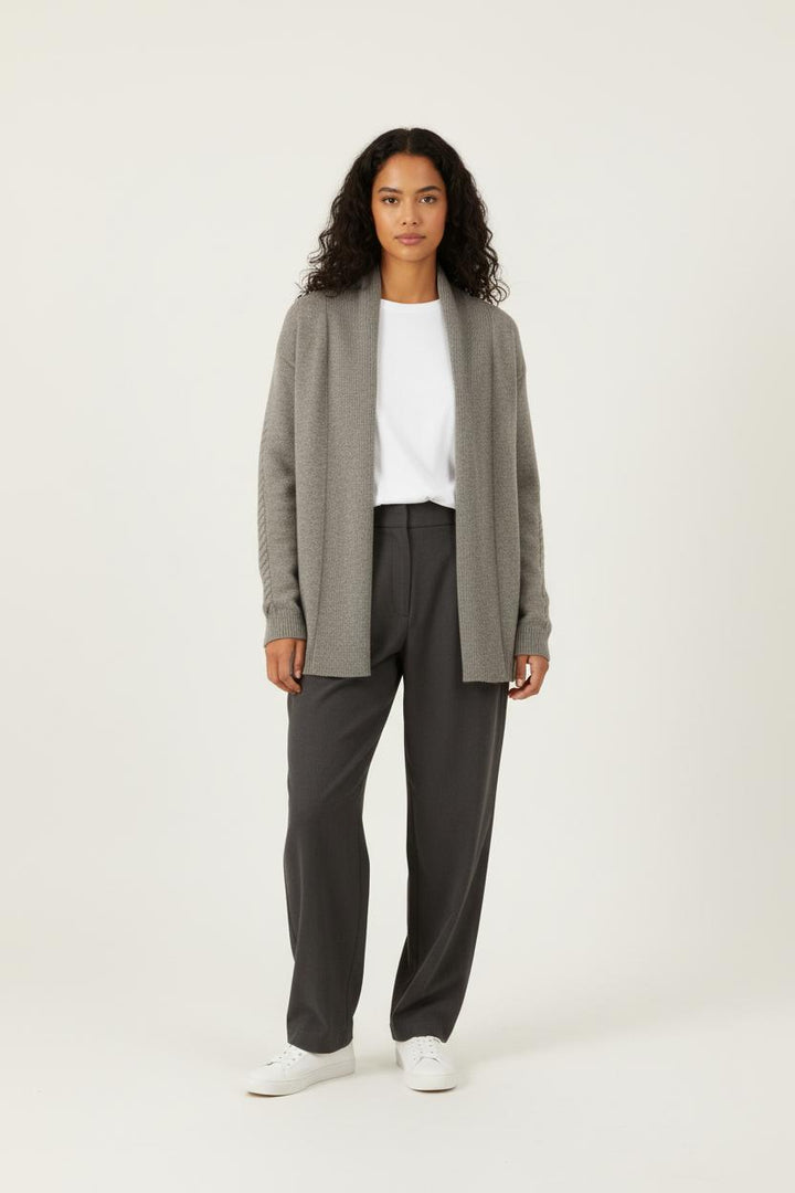 Cardigan Gris - Taille S/36 de la marque IKKS | PARAD27454 - Vendu par Paradigme - Image 1