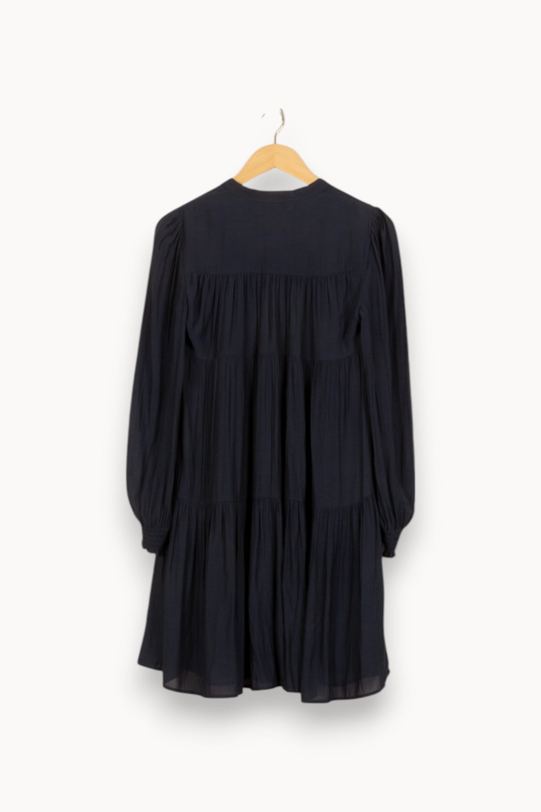 Robe Midi Bleue - Taille XS/34 de la marque Caroll | PARAD27458 - Vendu par Paradigme - Image 4