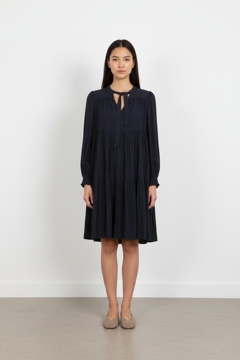 Robe Midi Bleue - Taille XS/34