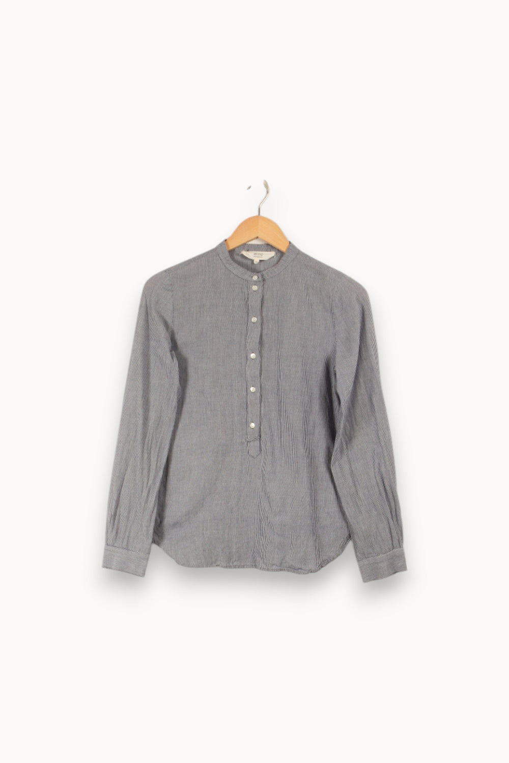 Chemise bleue rayée - Taille S/36