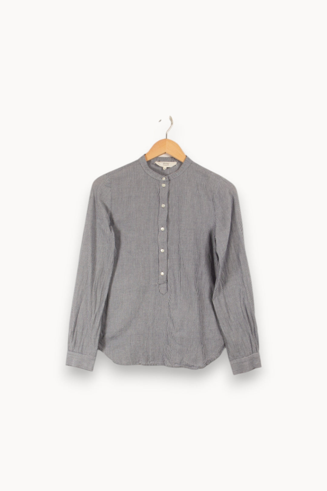 Chemise bleue rayée - Taille S/36