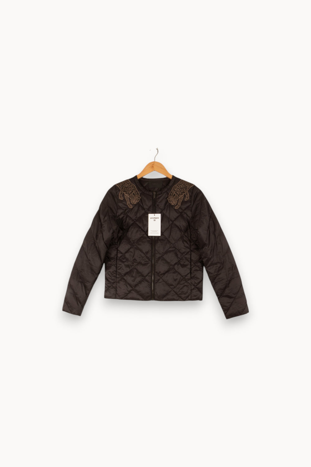 Doudoune Noire - Taille S/36 de la marque IKKS | PARAD27474 - Vendu par Paradigme - Image 2