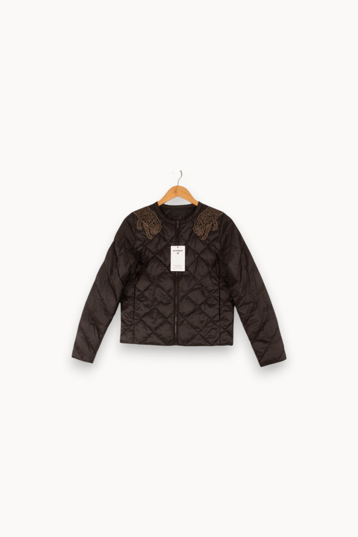 Doudoune Noire - Taille S/36 de la marque IKKS | PARAD27474 - Vendu par Paradigme - Image 2