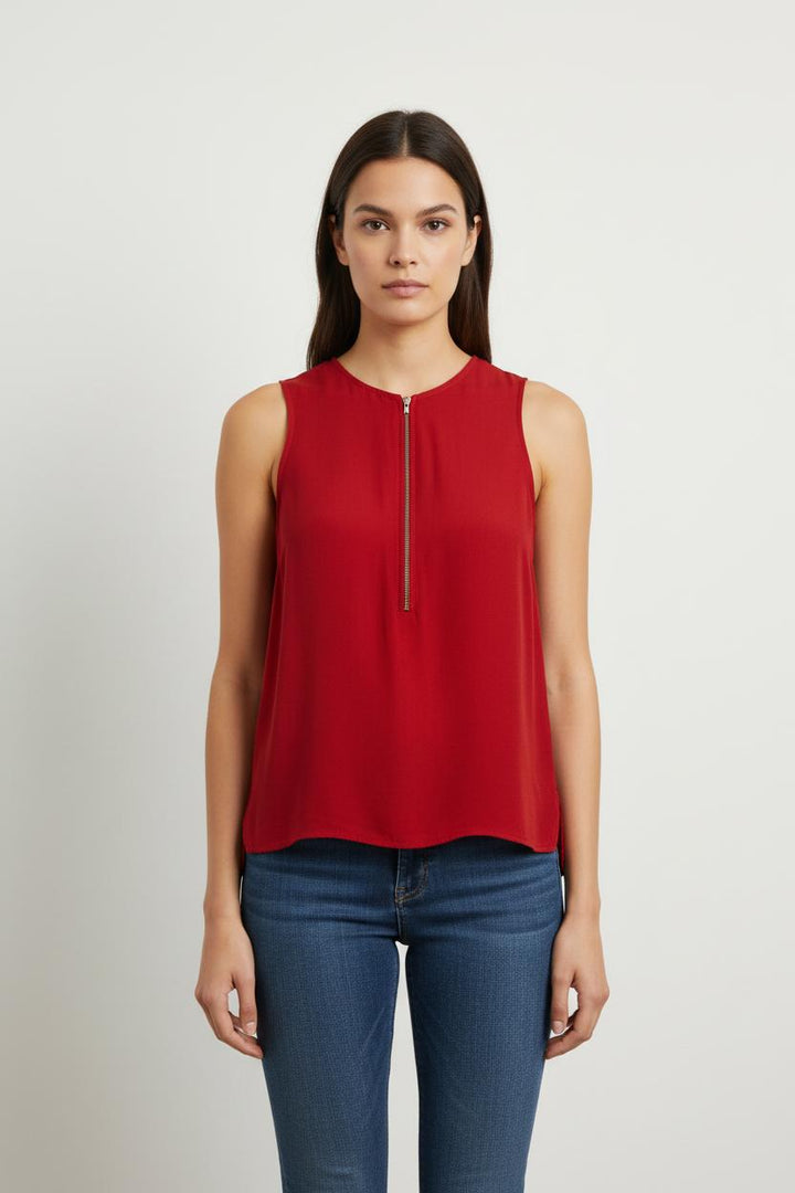 Top rouge - Taille M/38