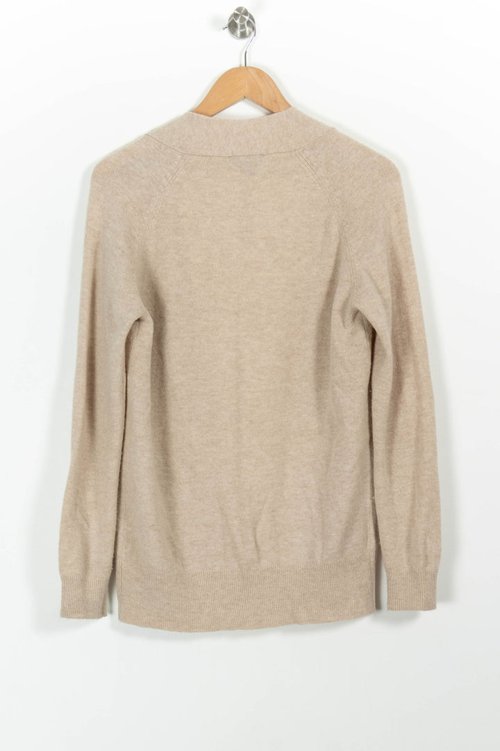 Cardigan Beige - Taille XS/34 de la marque Caroll | PARAD27506 - Vendu par Paradigme - Image 4