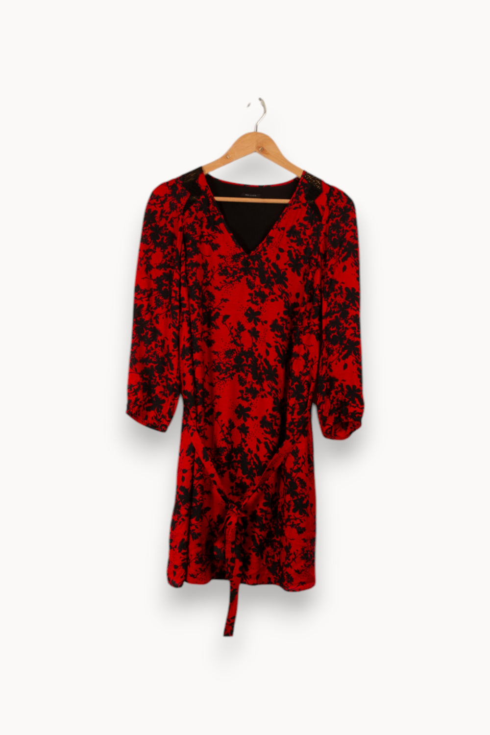 Robe rouge à motifs de la marque IKKS | PARAD27521 - Vendu par Paradigme - Image 1