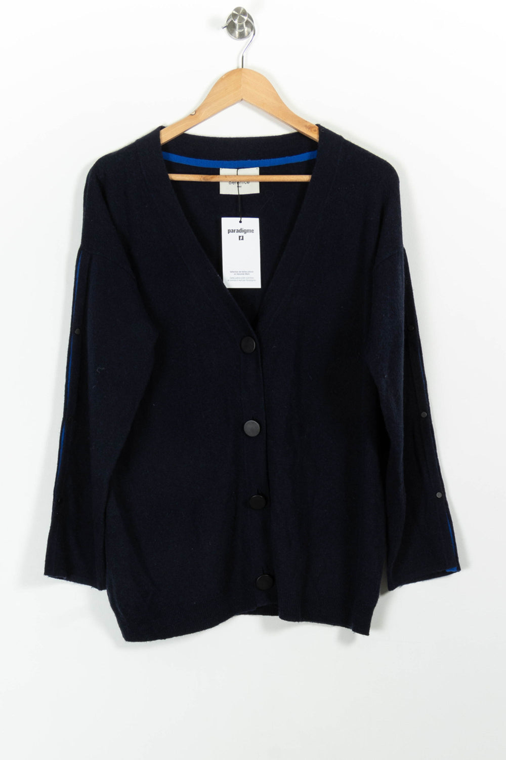 Cardigan Bleu - Taille M/38 de la marque Bérénice | PARAD27531 - Vendu par Paradigme - Image 2
