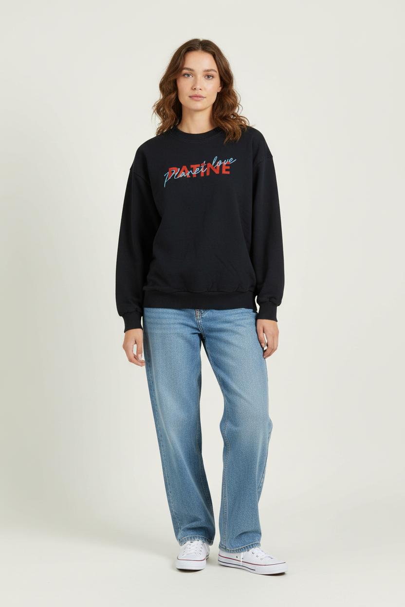 Sweatshirt Noir - Taille T.U. de la marque Patine | PARAD27547 - Vendu par Paradigme - Image 1