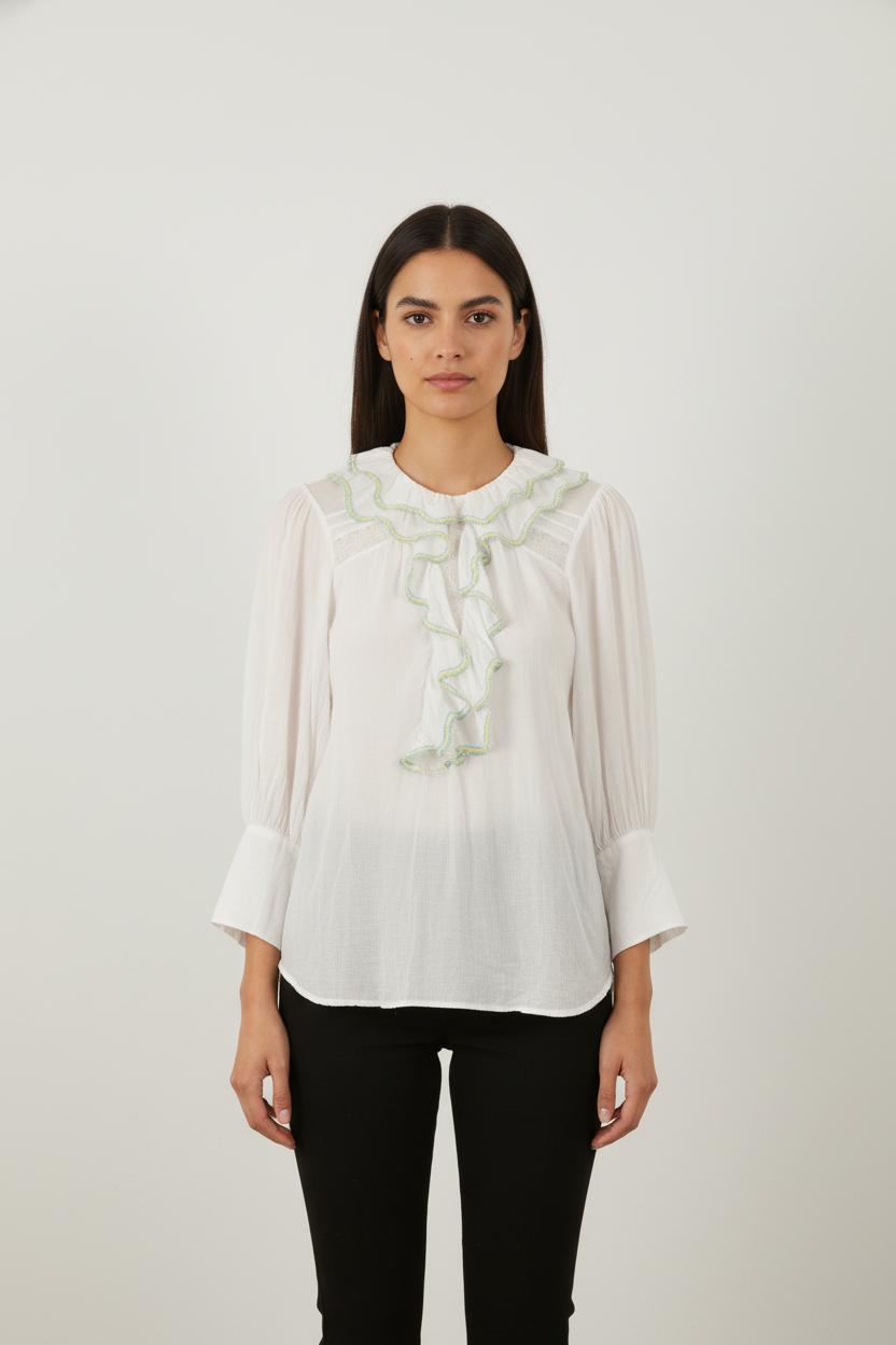 Chemise blanche avec détails - Taille S/36