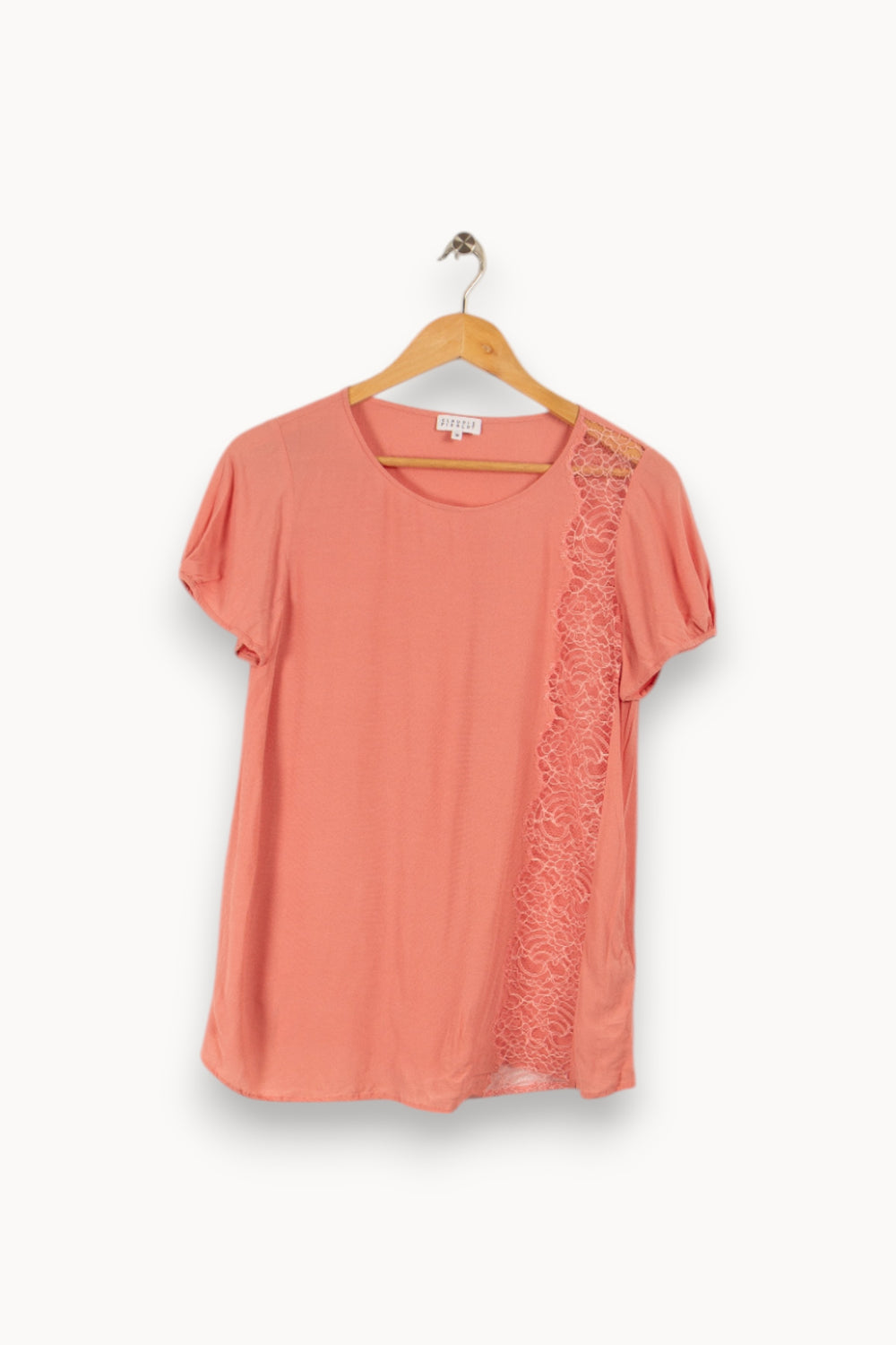 Blouse rose de la marque Claudie Pierlot | PARAD27572 - Vendu par Paradigme - Image 1