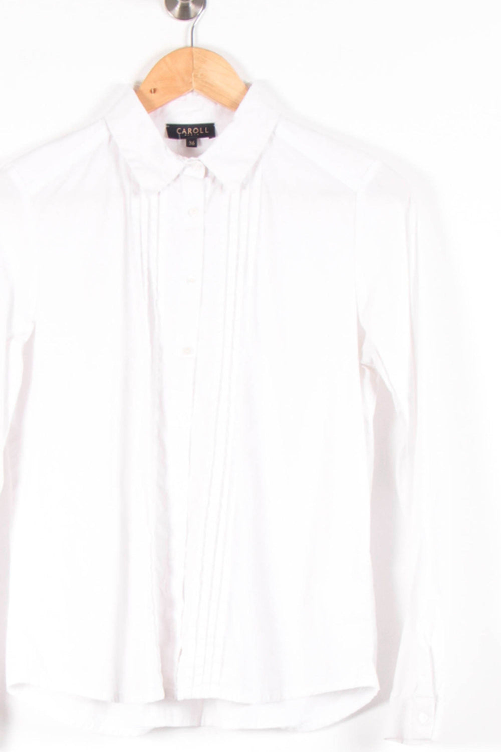 Chemise Blanche - Taille S/36 de la marque Caroll | PARAD27577 - Vendu par Paradigme - Image 2