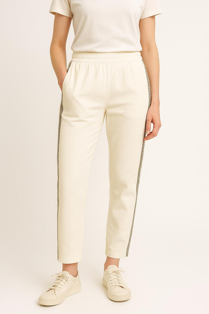 Pantalon De Sport Beige et Marron - Taille XS/34 de la marque Zadig&Voltaire | PARAD27609 - Vendu par Paradigme - Image 1