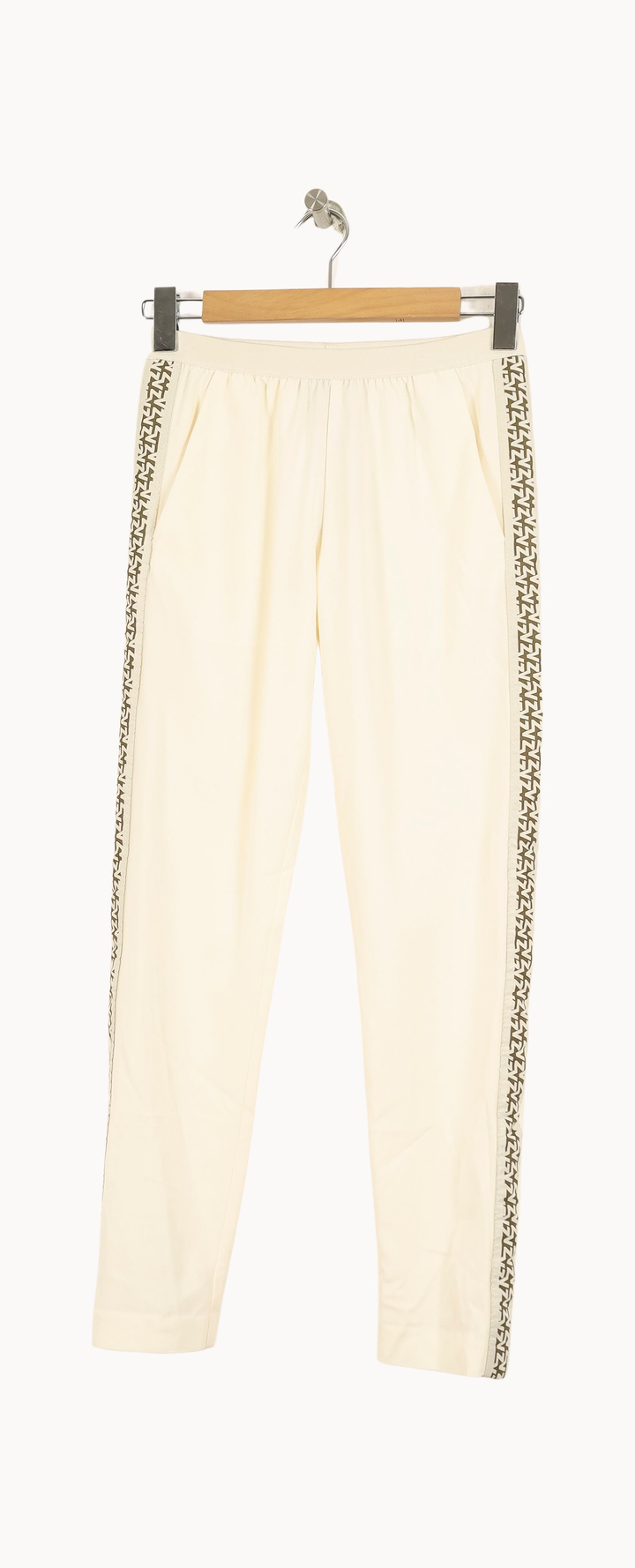 Pantalon De Sport Beige et Marron - Taille XS/34 de la marque Zadig&Voltaire | PARAD27609 - Vendu par Paradigme - Image 2