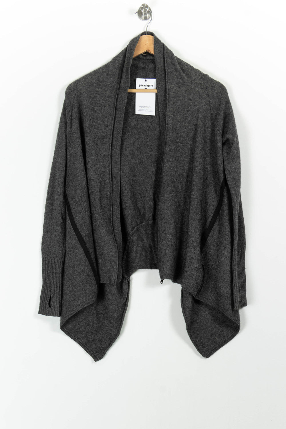 Cardigan Gris - Taille S/36 de la marque Bérénice | PARAD27619 - Vendu par Paradigme - Image 2