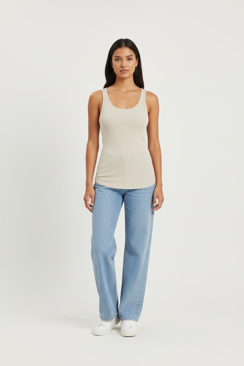 Débardeur vert/bleu - Taille S/36