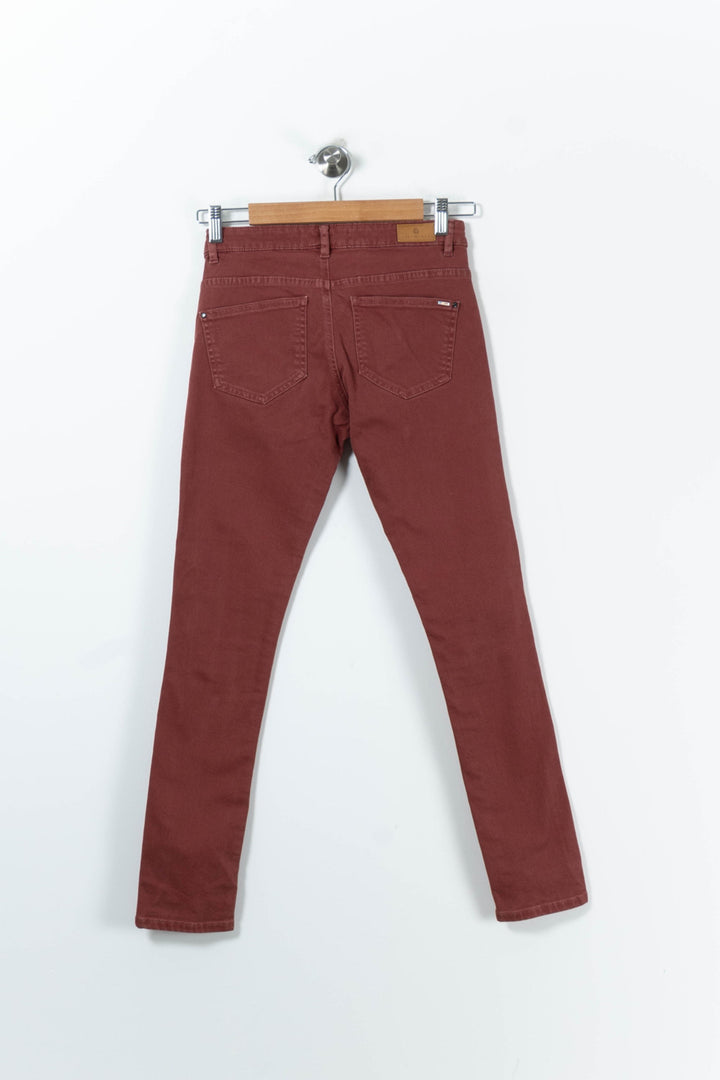 Jean Bordeaux - Taille XS/34 de la marque IKKS | PARAD27629 - Vendu par Paradigme - Image 4