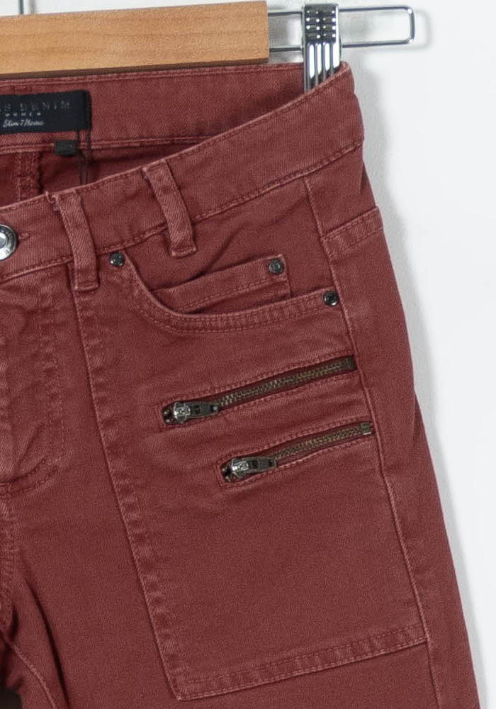 Jean Bordeaux - Taille XS/34 de la marque IKKS | PARAD27629 - Vendu par Paradigme - Image 3