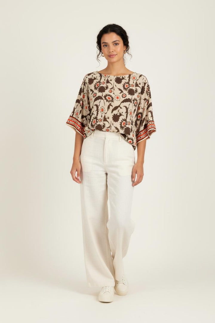 Blouse multicolore - Taille XS/34