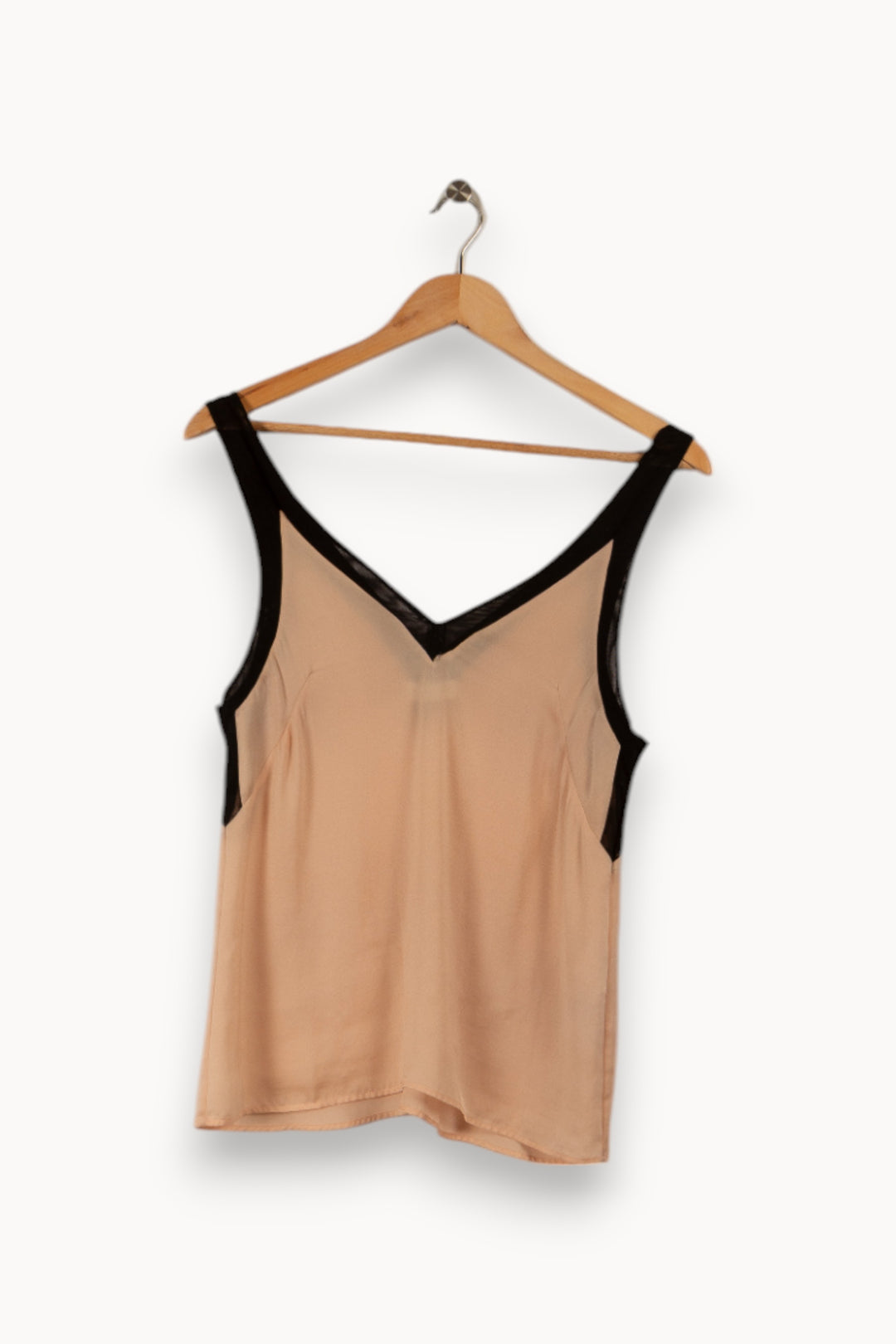Débardeur beige et noir de la marque Sandro | PARAD27640 - Vendu par Paradigme - Image 3