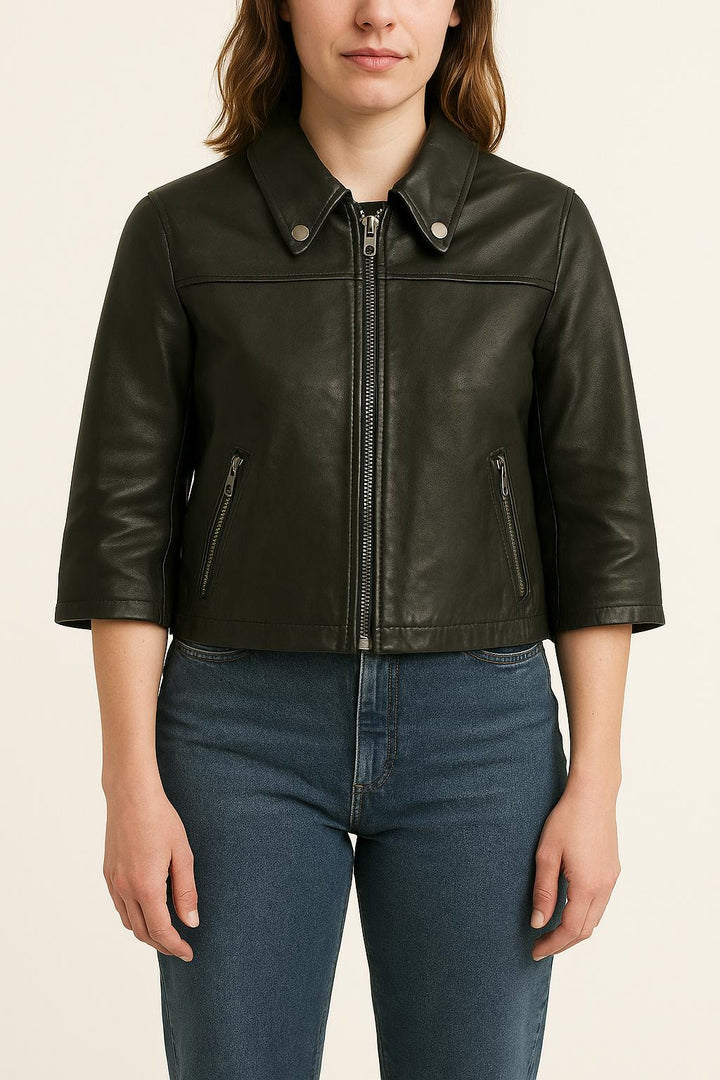 Veste Courte Noire - Taille L/40 de la marque Maje | PARAD27650 - Vendu par Paradigme - Image 1