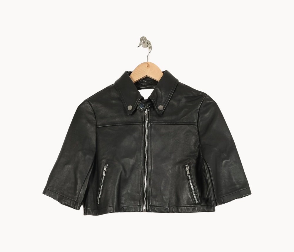 Veste Courte Noire - Taille L/40 de la marque Maje | PARAD27650 - Vendu par Paradigme - Image 2