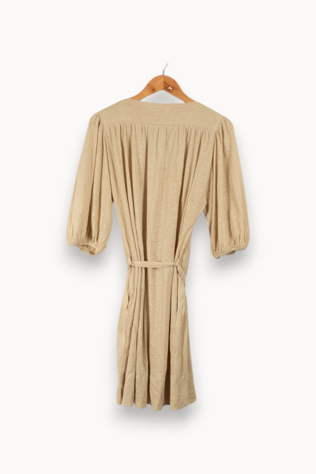 Robe beige/grise de la marque Vanessa Bruno | PARAD27658 - Vendu par Paradigme - Image 2