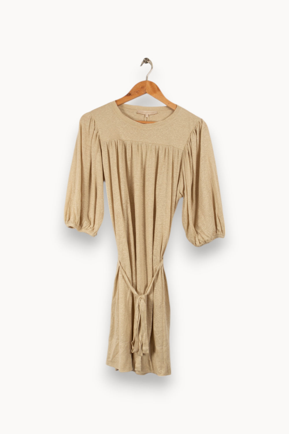 Robe beige/grise de la marque Vanessa Bruno | PARAD27658 - Vendu par Paradigme - Image 3