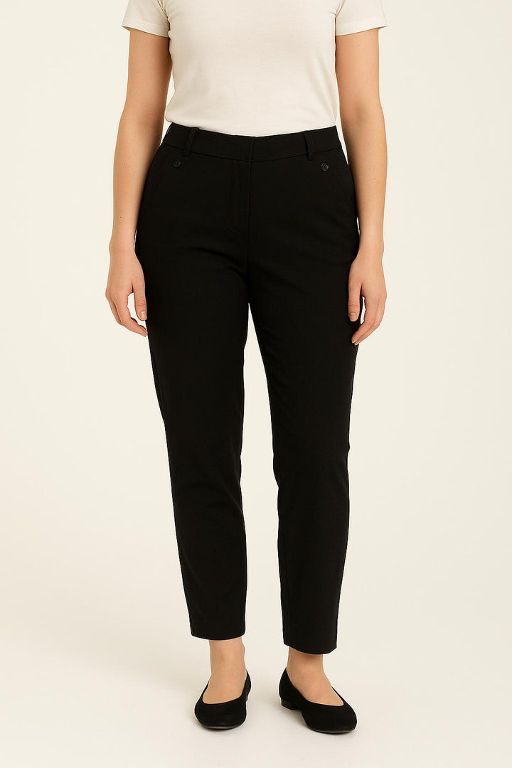 Pantalon Noir - Taille L/40 de la marque Caroll | PARAD27663 - Vendu par Paradigme - Image 1
