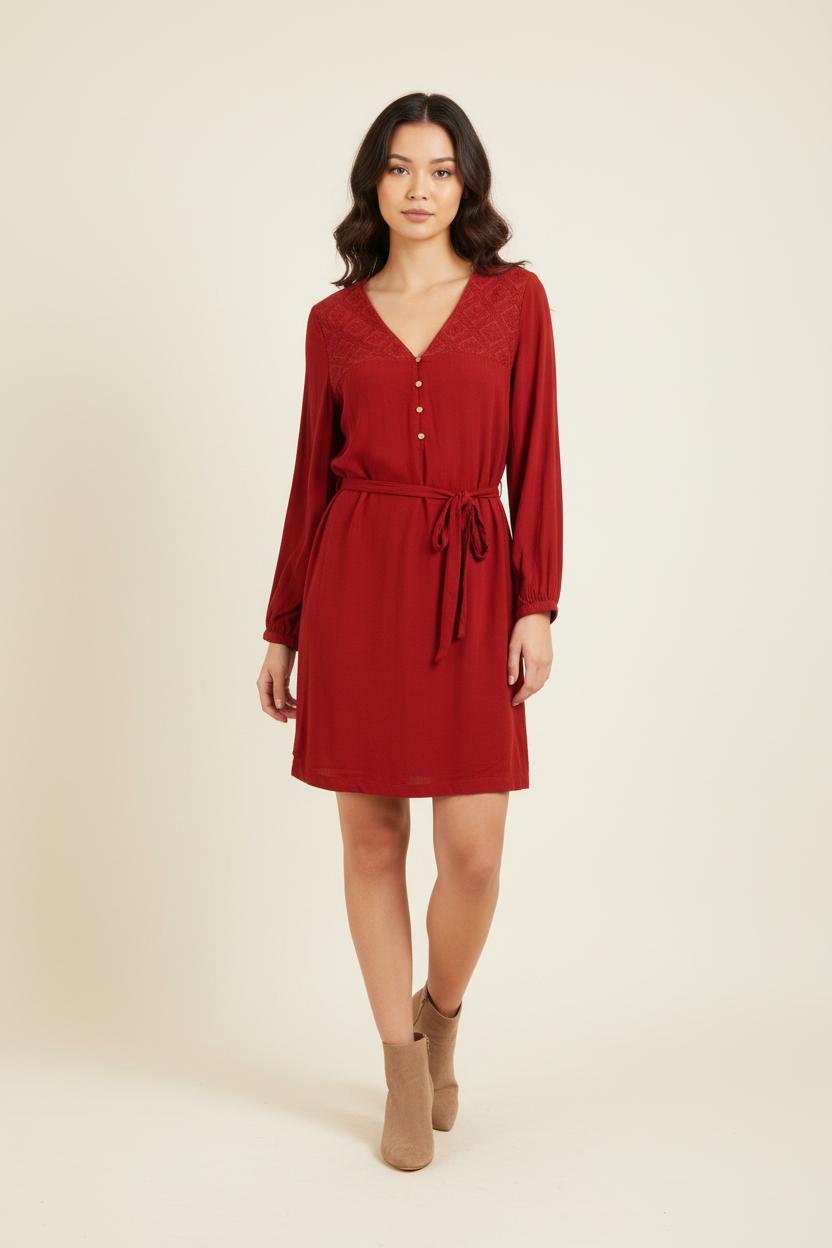 Robe rouge - Taille S/36
