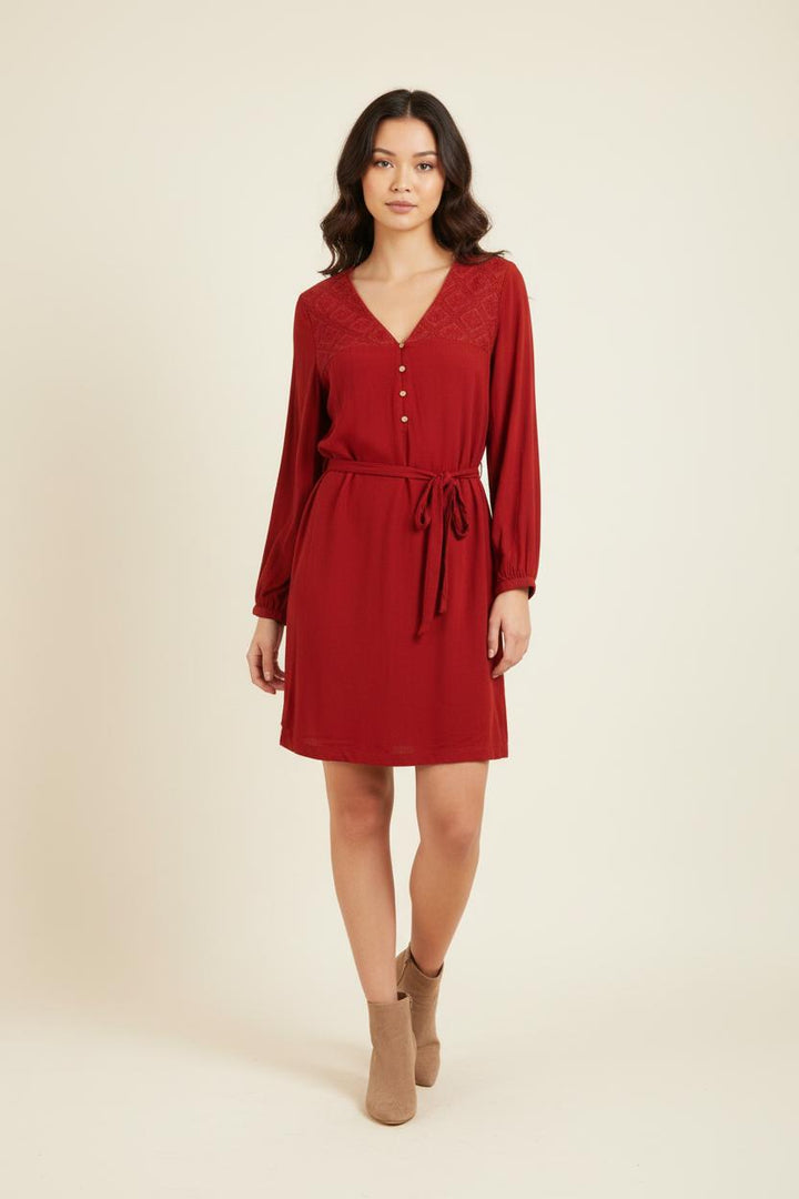 Robe rouge - Taille S/36