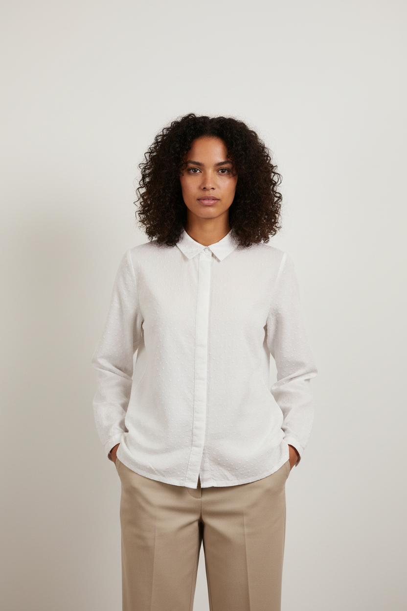 Chemise blanche avec détails - Taille M/38