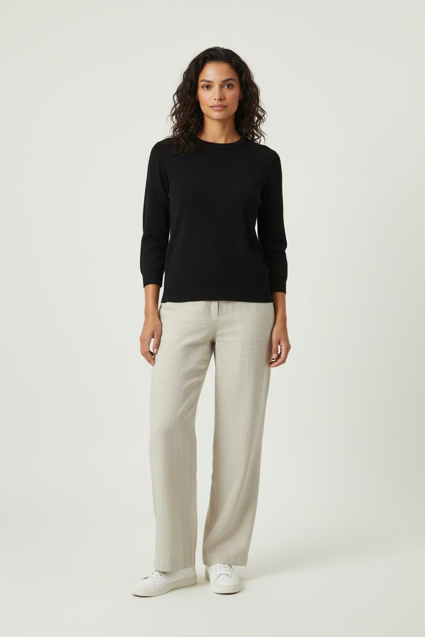 Pull Noir - Taille M/38 de la marque Agnès b. | PARAD27712 - Vendu par Paradigme - Image 1