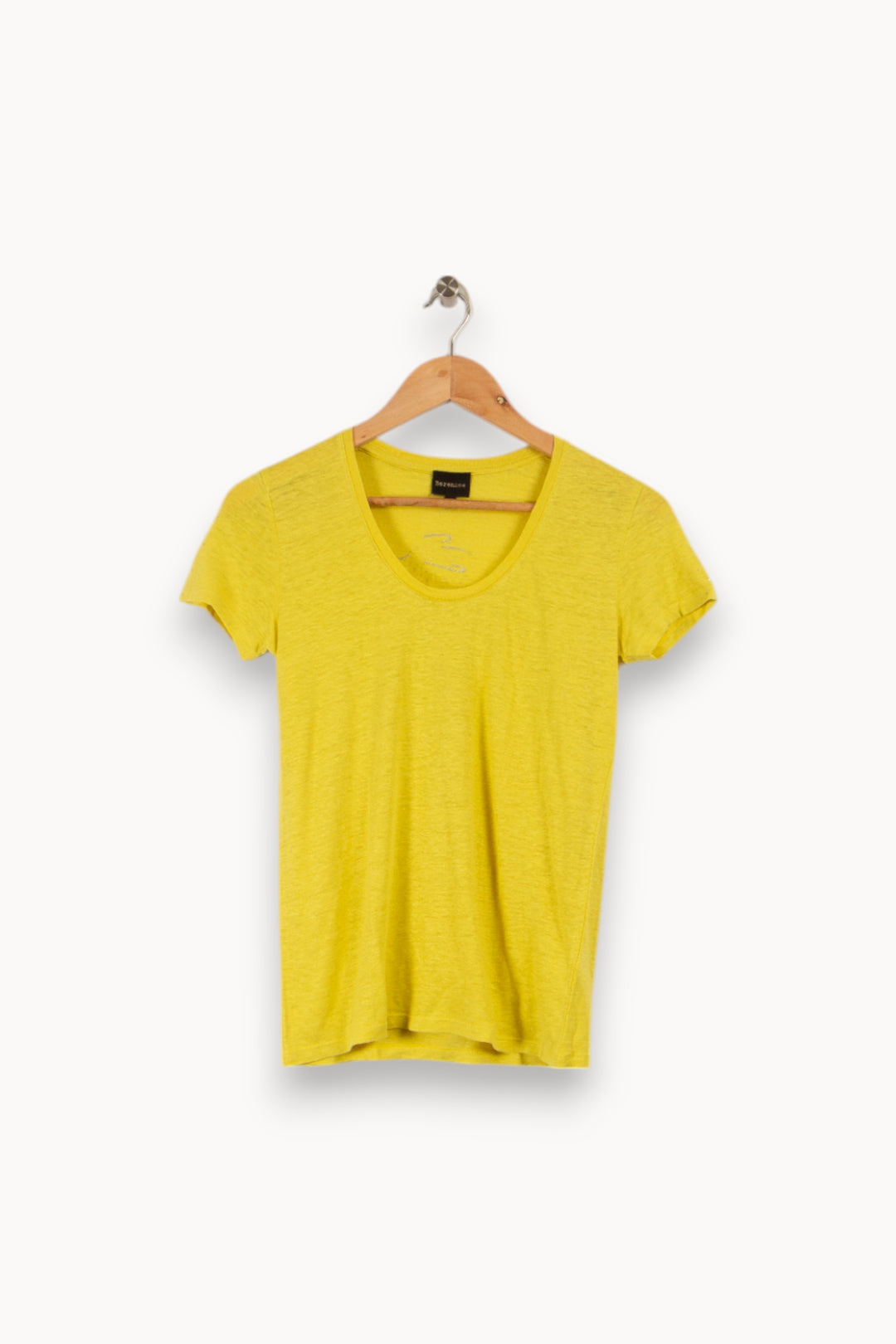 T shirt jaune de la marque Bérénice | PARAD27719 - Vendu par Paradigme - Image 3