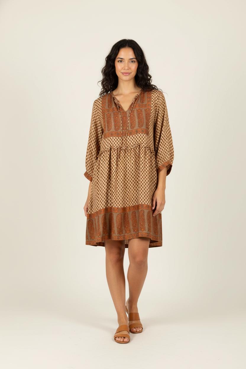 Robe à motifs - Taille XL/42