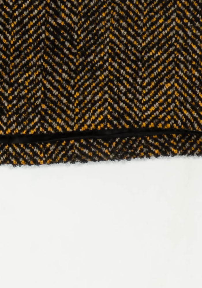 Jupe Courte Noire et Jaune - Taille L/40 de la marque Vanessa Bruno | PARAD27728 - Vendu par Paradigme - Image 3