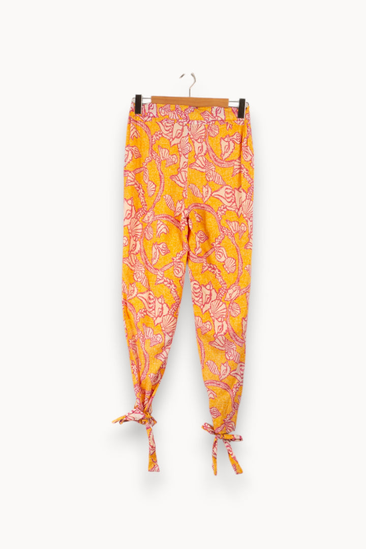 Pantalon jaune et rose - Taille S/36