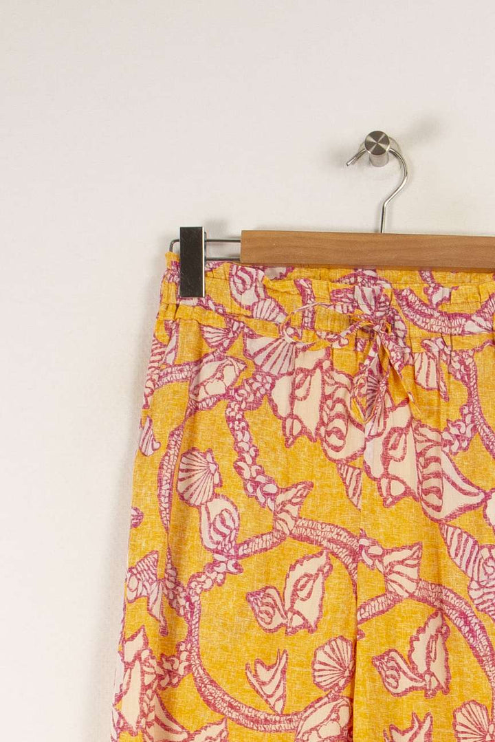 Pantalon jaune et rose - Taille S/36
