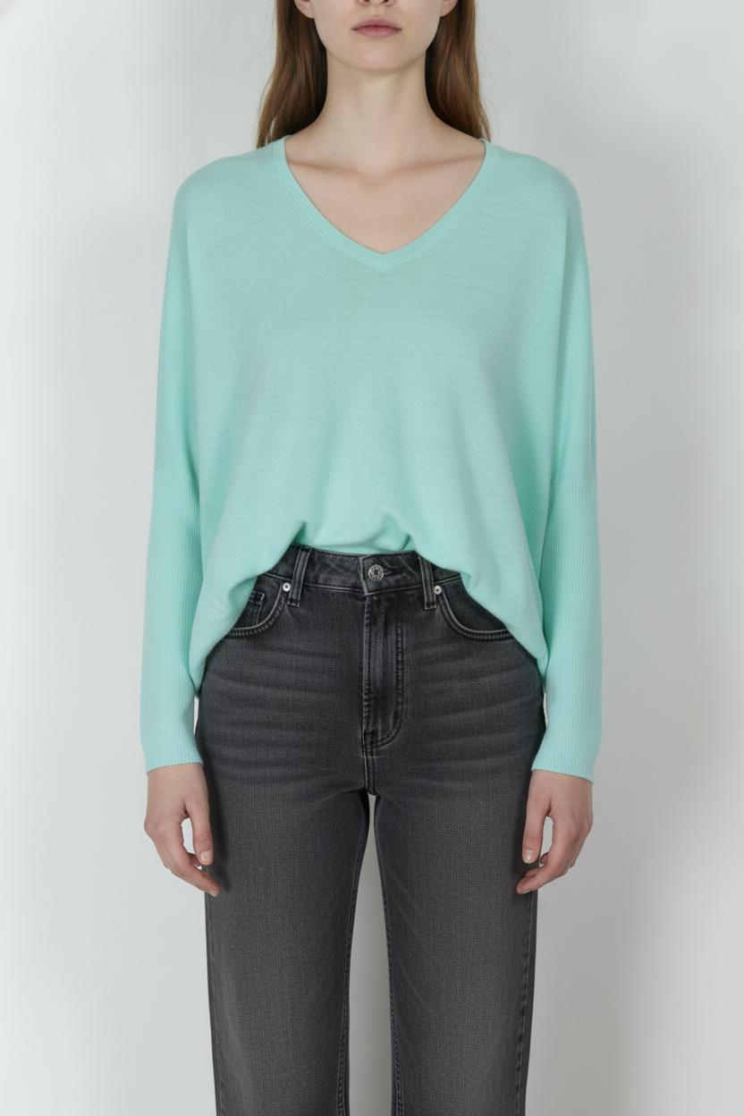 Pull Vert - Taille S/36 de la marque Notshy Cashmere | PARAD27762 - Vendu par Paradigme - Image 1