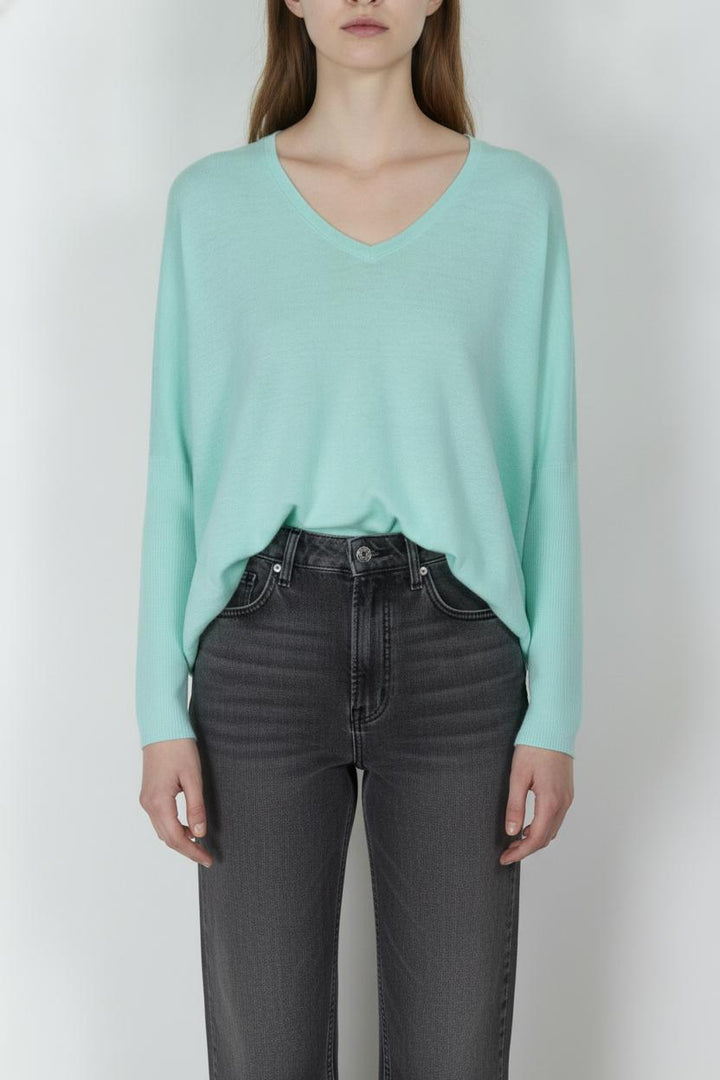 Pull Vert - Taille S/36 de la marque Notshy Cashmere | PARAD27762 - Vendu par Paradigme - Image 1